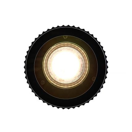 Nordlux - Lauko lubinis šviestuvas KYKLOP 1xGU10/15W/230V IP54 juoda