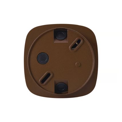 Nordlux - Lauko lubinis šviestuvas SIDARA 1xE27/15W/230V IP54 ruda