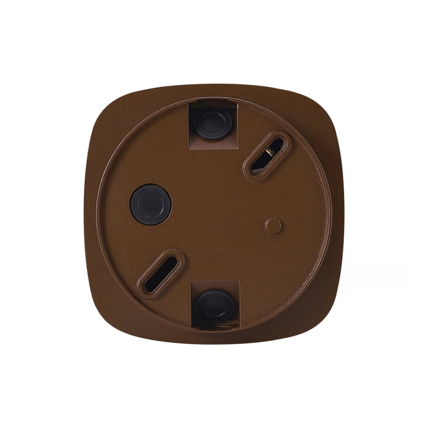 Nordlux - Lauko lubinis šviestuvas SIDARA 1xE27/15W/230V IP54 ruda