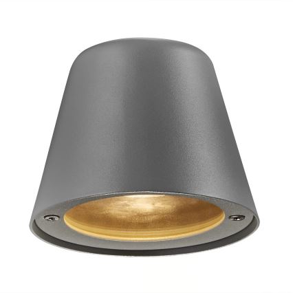 Nordlux - Lauko sieninis šviestuvas ALERIA 1xGU10/35W/230V IP44 pilka