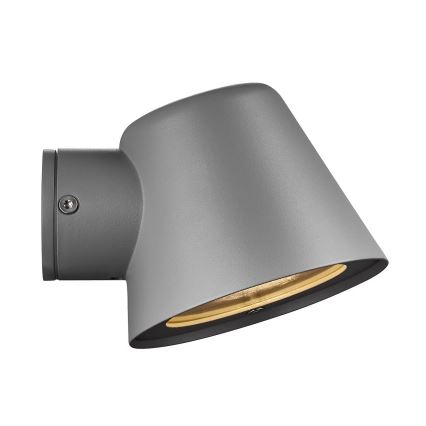 Nordlux - Lauko sieninis šviestuvas ALERIA 1xGU10/35W/230V IP44 pilka