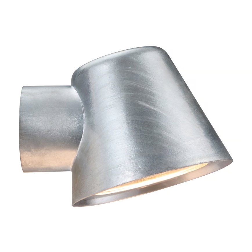 Nordlux - Lauko sieninis šviestuvas ALERIA 1xGU10/35W/230V IP44 sidabras