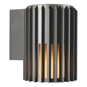 Nordlux - Lauko sieninis šviestuvas ALUDRA 1xE27/15W/230V antracitas