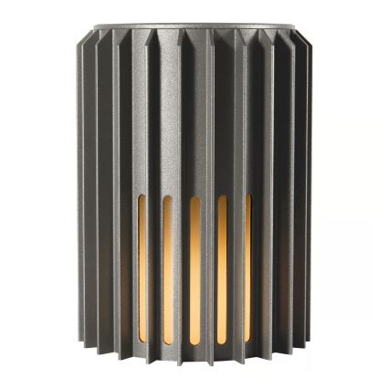 Nordlux - Lauko sieninis šviestuvas ALUDRA 1xE27/15W/230V antracitas