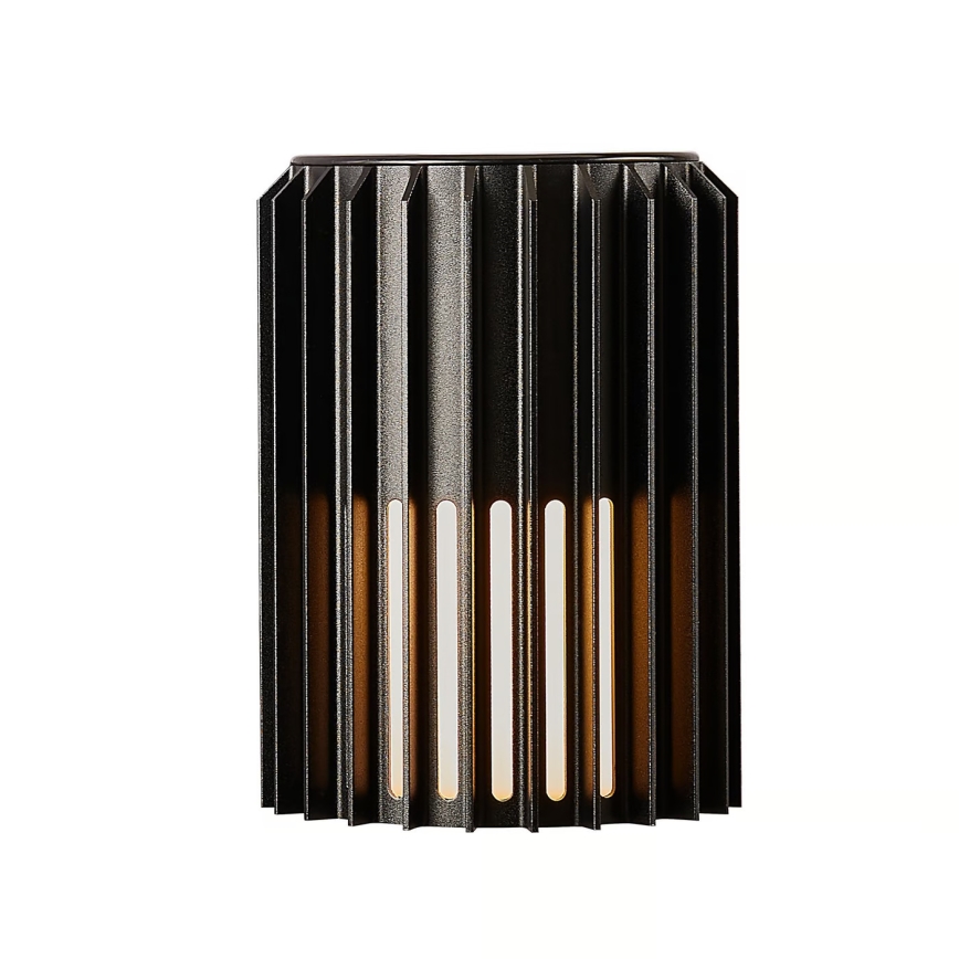 Nordlux - Lauko sieninis šviestuvas ALUDRA 1xE27/15W/230V juoda