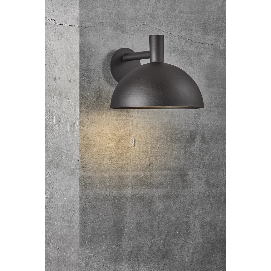 Nordlux - Lauko sieninis šviestuvas ARKI 1xE27/20W/230V IP54 juoda