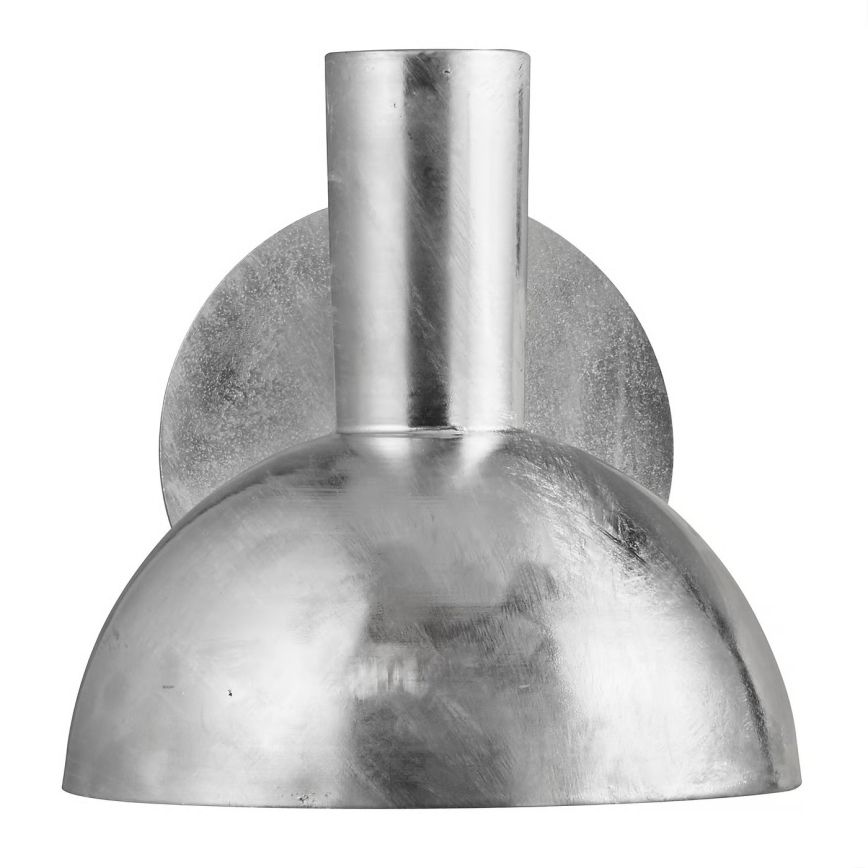 Nordlux - Lauko sieninis šviestuvas ARKI 1xE27/20W/230V IP54 sidabras