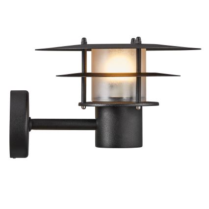 Nordlux - Lauko sieninis šviestuvas BASTIA 1xE14/12W/230V IP54 juoda
