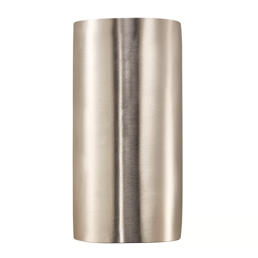 Nordlux - Lauko sieninis šviestuvas CANTO 2xGU10/28W/230V IP44 iš nerūdijančio plieno