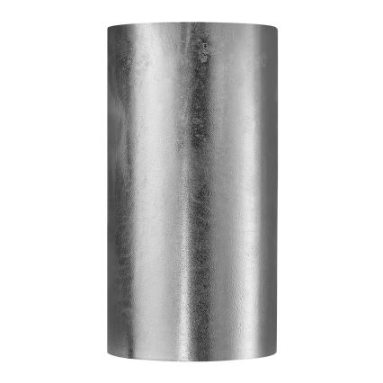 Nordlux - Lauko sieninis šviestuvas CANTO 2xGU10/28W/230V IP44 sidabrinis