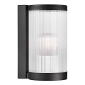 Nordlux - Lauko sieninis šviestuvas COUPAR 1xE27/25W/230V IP54 juoda