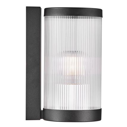 Nordlux - Lauko sieninis šviestuvas COUPAR 1xE27/25W/230V IP54 juoda