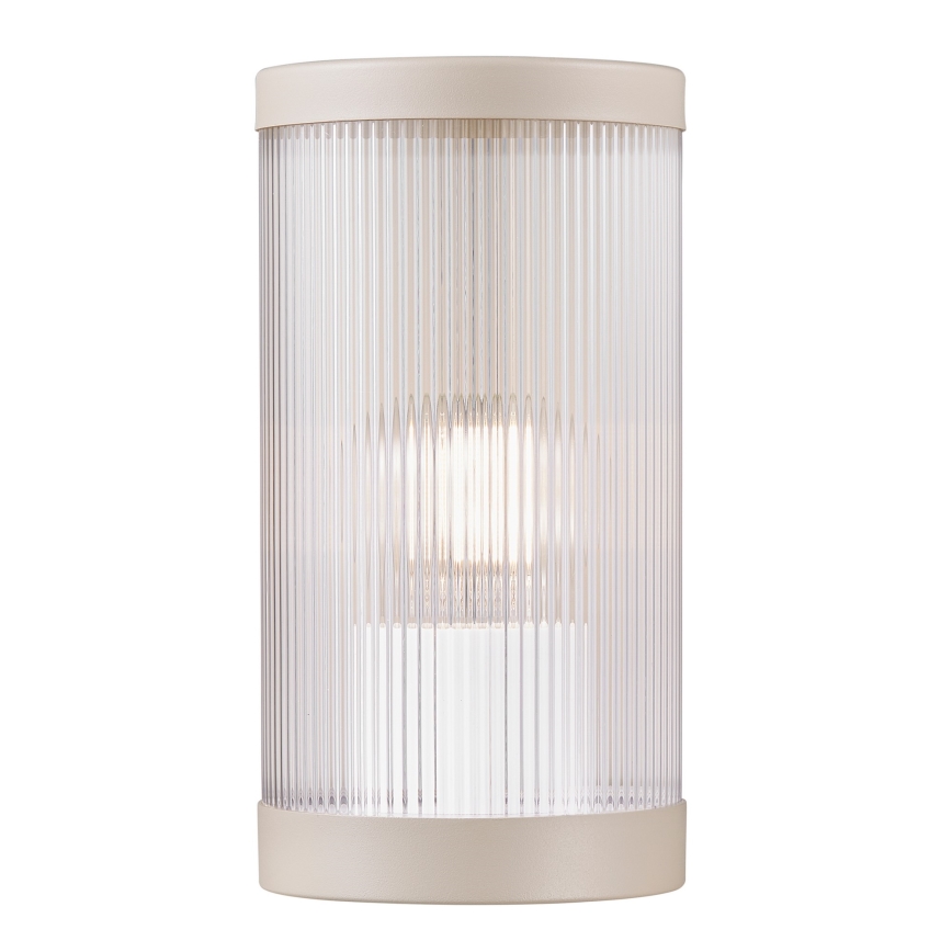 Nordlux - Lauko sieninis šviestuvas COUPAR 1xE27/25W/230V IP54 smėlio spalva