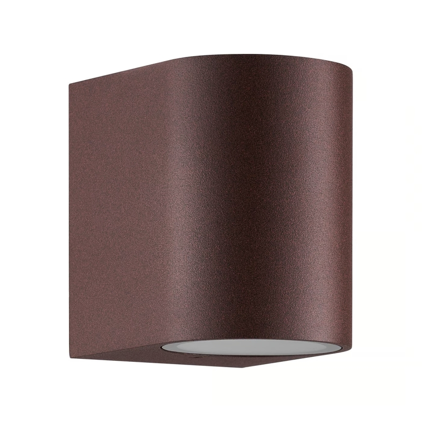 Nordlux - Lauko sieninis šviestuvas DION 1xGU10/25W/230V IP44 rezavá