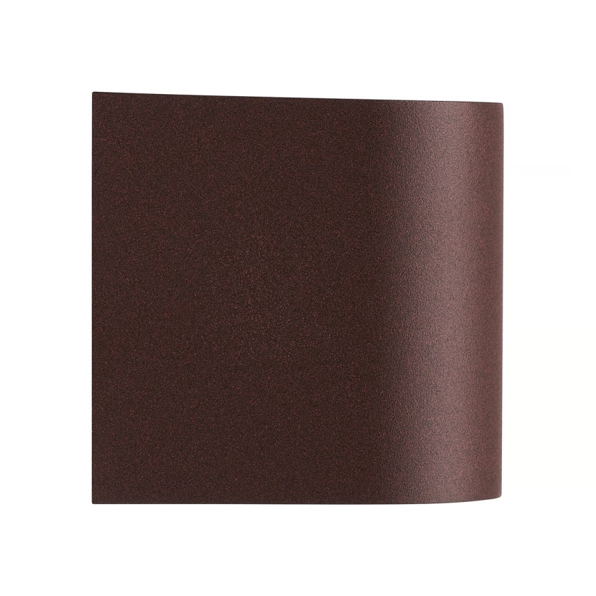 Nordlux - Lauko sieninis šviestuvas DION 1xGU10/25W/230V IP44 rezavá
