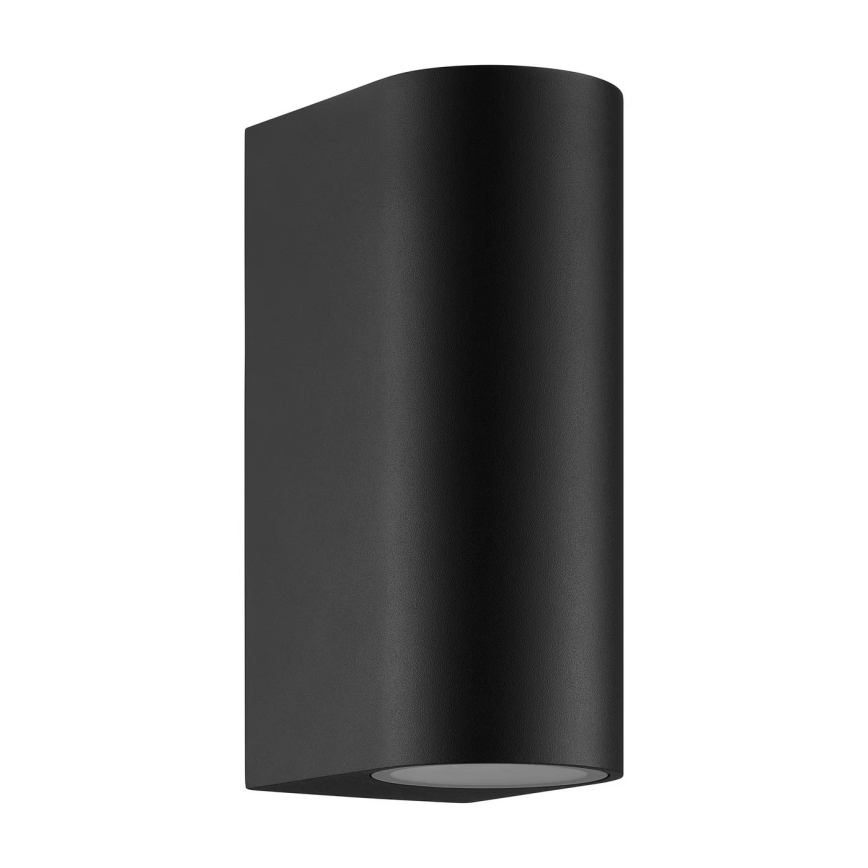 Nordlux - Lauko sieninis šviestuvas DION 2xGU10/25W/230V IP44 juoda