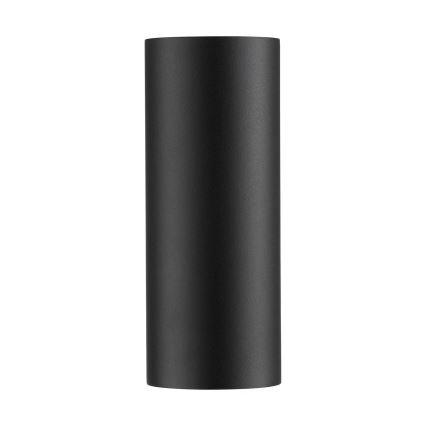 Nordlux - Lauko sieninis šviestuvas DION 2xGU10/25W/230V IP44 juoda