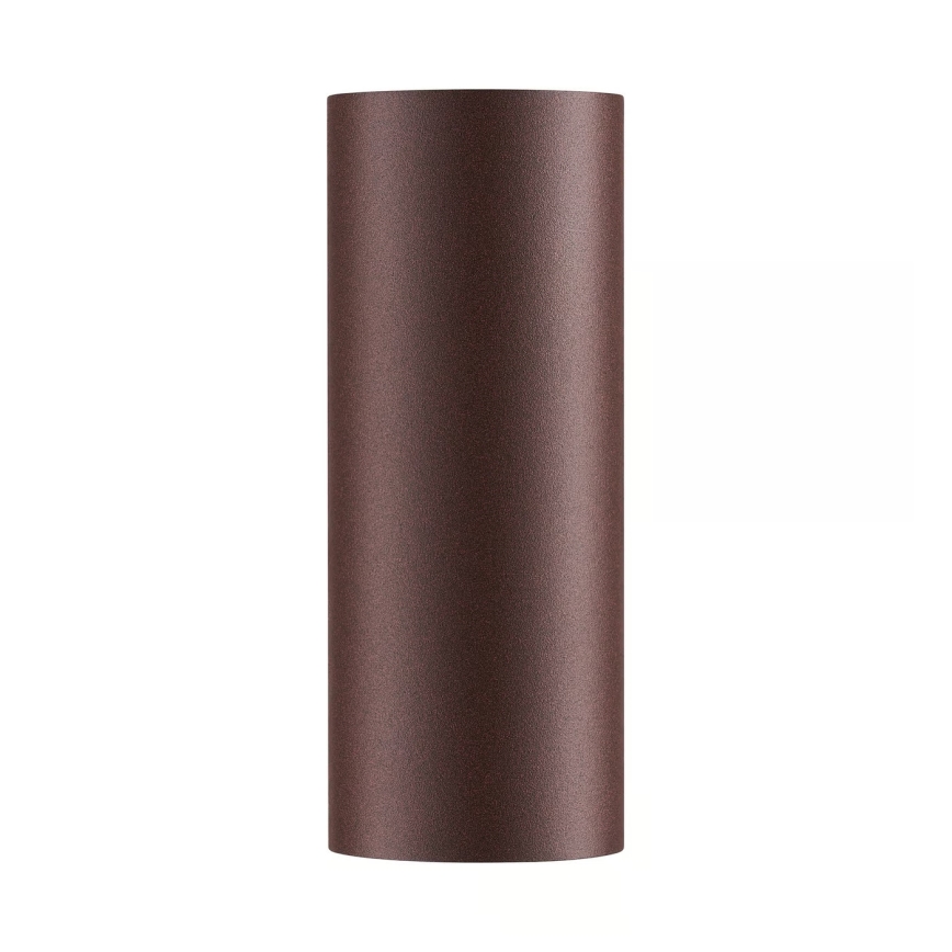 Nordlux - Lauko sieninis šviestuvas DION 2xGU10/25W/230V IP44 rezavá