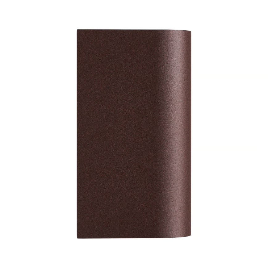 Nordlux - Lauko sieninis šviestuvas DION 2xGU10/25W/230V IP44 rezavá