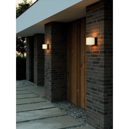 Nordlux - Lauko sieninis šviestuvas FLUCTUS 1xE27/15W/230V IP44
