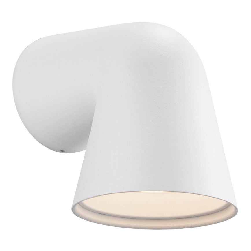 Nordlux - Lauko sieninis šviestuvas FRONT 1xGU10/28W/230V IP44 balta