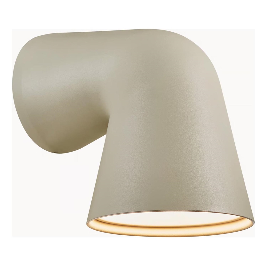 Nordlux - Lauko sieninis šviestuvas FRONT 1xGU10/28W/230V IP44 kreminė