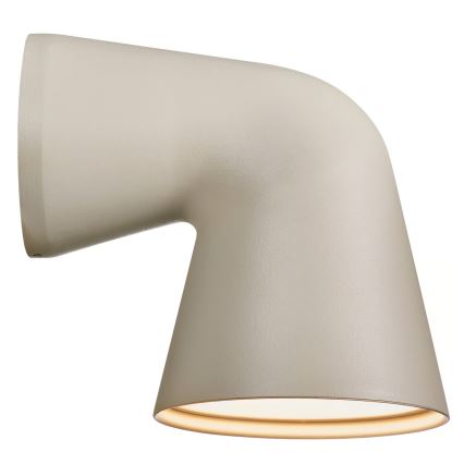 Nordlux - Lauko sieninis šviestuvas FRONT 1xGU10/28W/230V IP44 kreminė