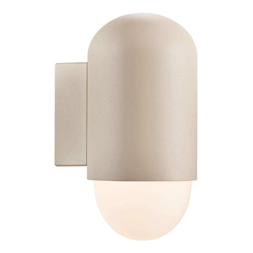 Nordlux - Lauko sieninis šviestuvas HEKA 1xE27/60W/230V IP54 smėlio spalva