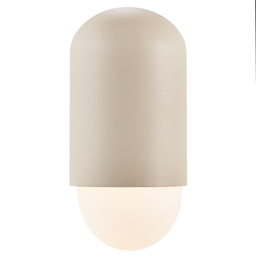 Nordlux - Lauko sieninis šviestuvas HEKA 1xE27/60W/230V IP54 smėlio spalva