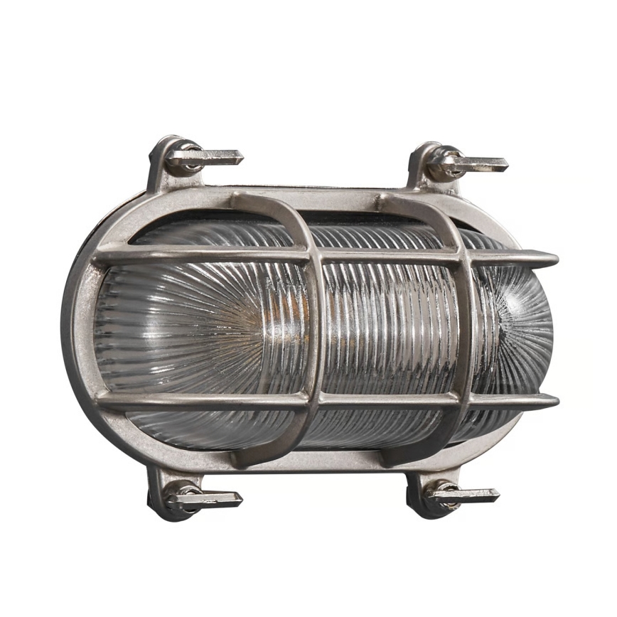 Nordlux - Lauko sieninis šviestuvas HELFORD 1xE27/12,5W/230V IP64 pilkas