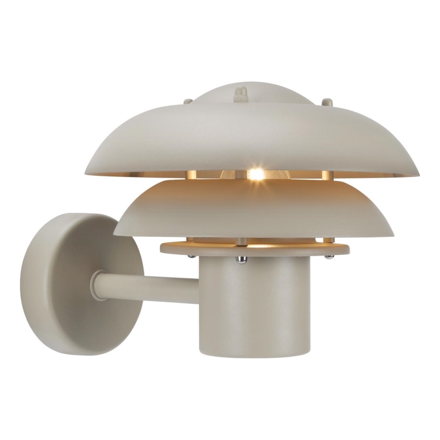 Nordlux - Lauko sieninis šviestuvas KURNOS 1xE14/12W/230V IP54 smėlio spalva