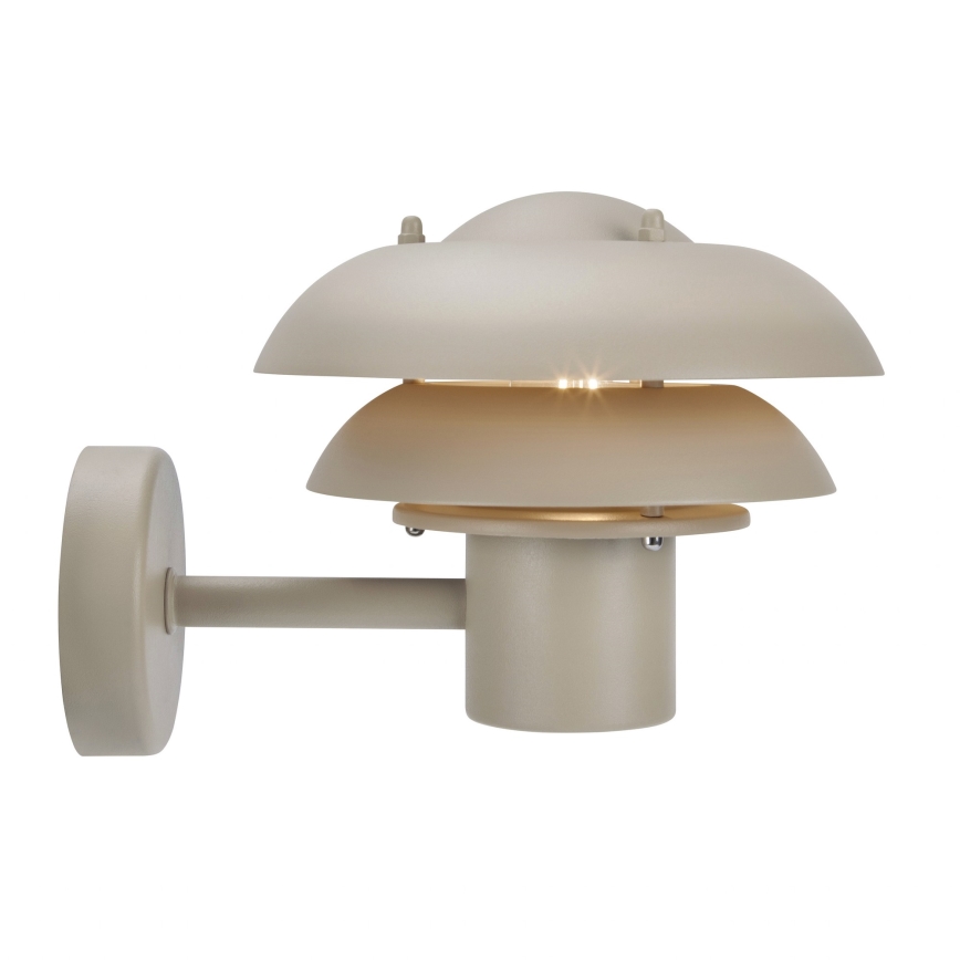 Nordlux - Lauko sieninis šviestuvas KURNOS 1xE14/12W/230V IP54 smėlio spalva