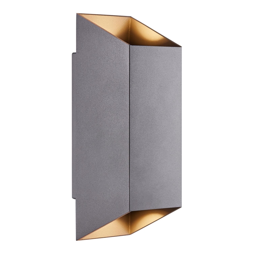 Nordlux - Lauko sieninis šviestuvas NICO 2xGU10/25W/230V IP54 antracitas