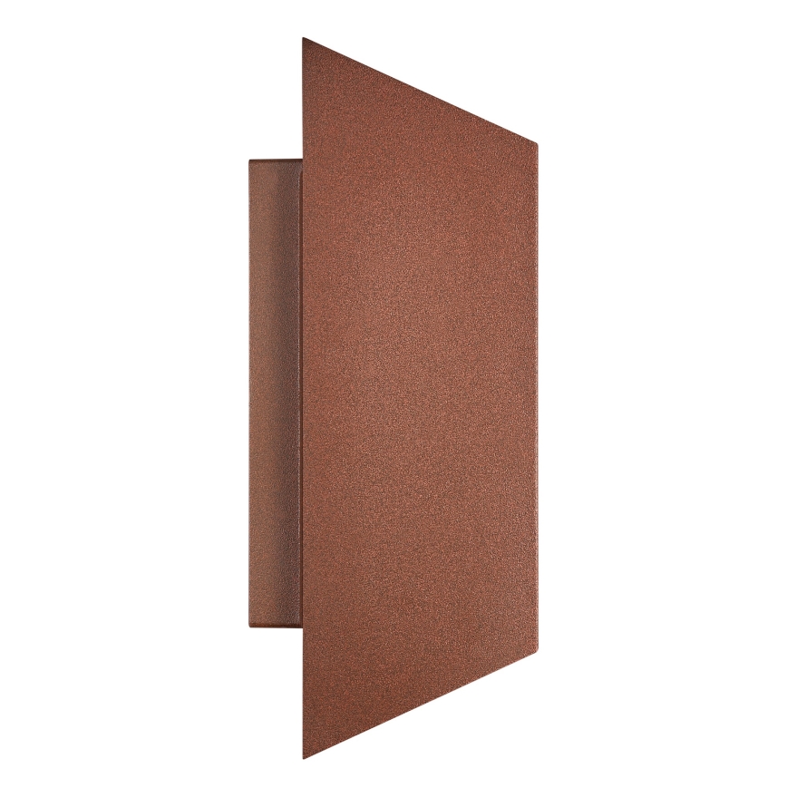 Nordlux - Lauko sieninis šviestuvas NICO 2xGU10/25W/230V IP54 ruda