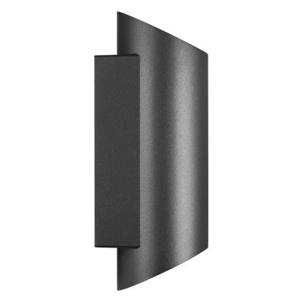 Nordlux - Lauko sieninis šviestuvas NICO 2xGU10/35W/230V IP54 juoda