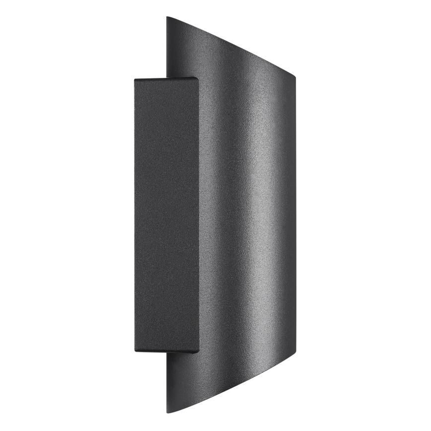 Nordlux - Lauko sieninis šviestuvas NICO 2xGU10/35W/230V IP54 juoda