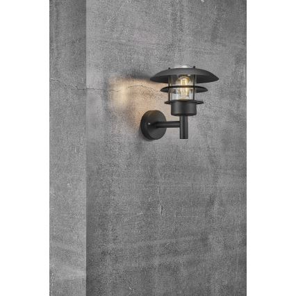 Nordlux - Lauko sieninis šviestuvas NOIR 1xE27/60W/230V IP44