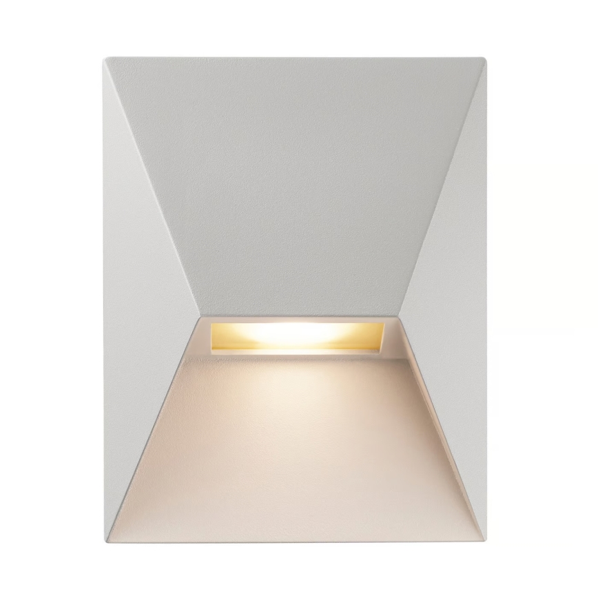 Nordlux - Lauko sieninis šviestuvas PONTIO 1xGU10/25W/230V balta
