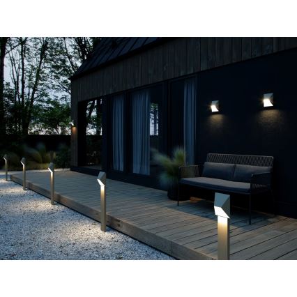 Nordlux - Lauko sieninis šviestuvas PONTIO 1xGU10/25W/230V kreminė