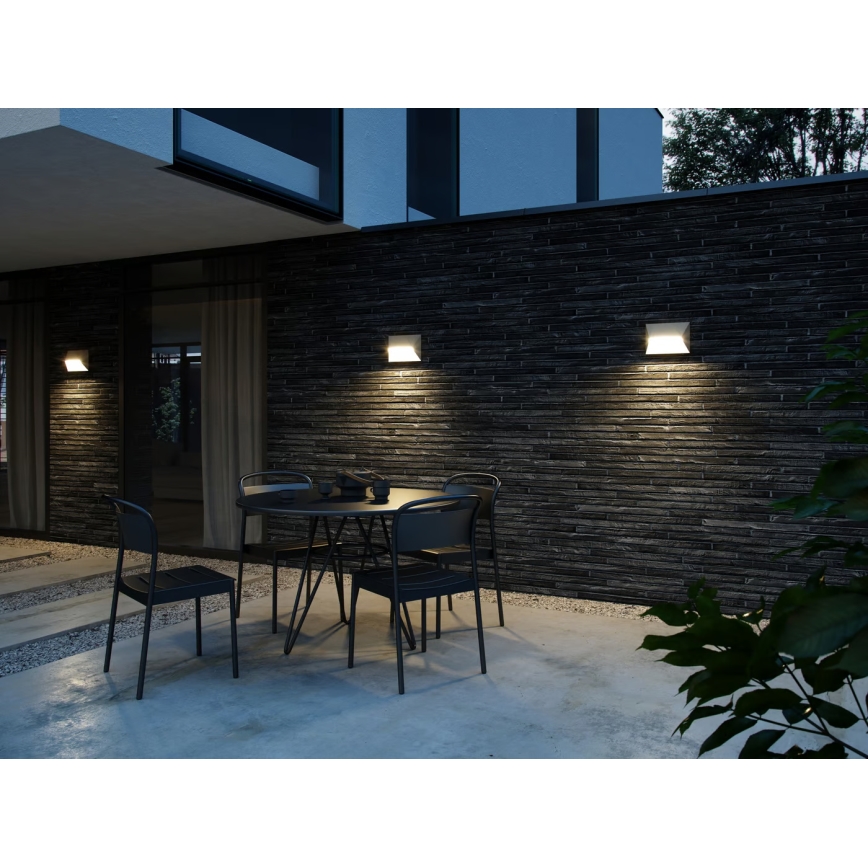 Nordlux - Lauko sieninis šviestuvas PONTIO 2xGU10/25W/230V IP54