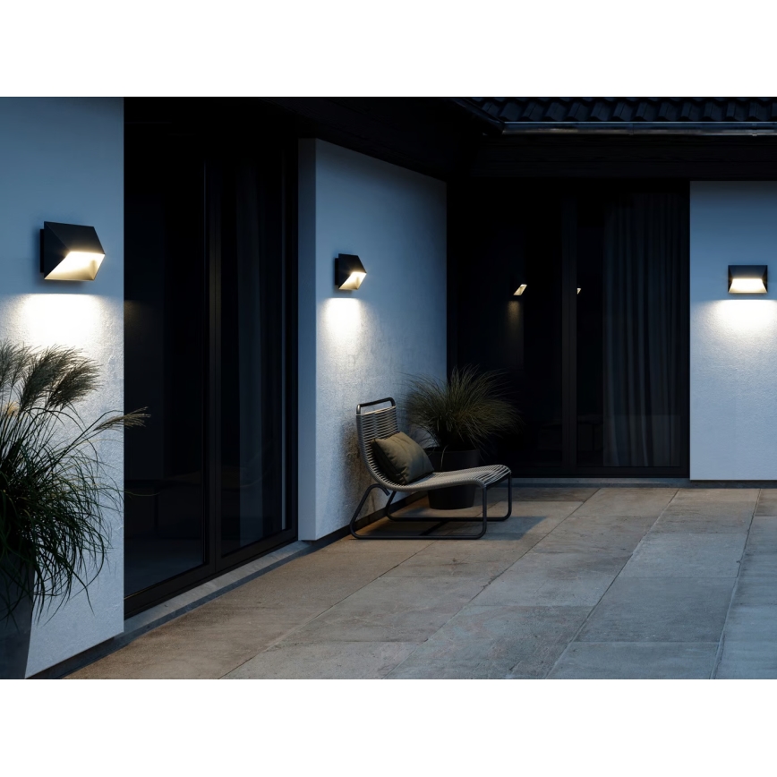 Nordlux - Lauko sieninis šviestuvas PONTIO 2xGU10/25W/230V IP54