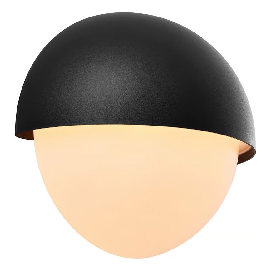 Nordlux - Lauko sieninis šviestuvas SCORPIUS 1xE14/15W/230V IP44 juoda