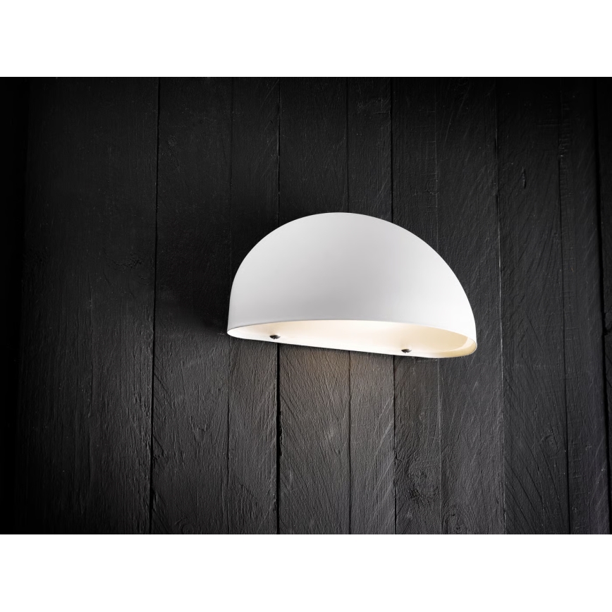 Nordlux - Lauko sieninis šviestuvas SCORPIUS 1xE14/40W/230V IP33 balta