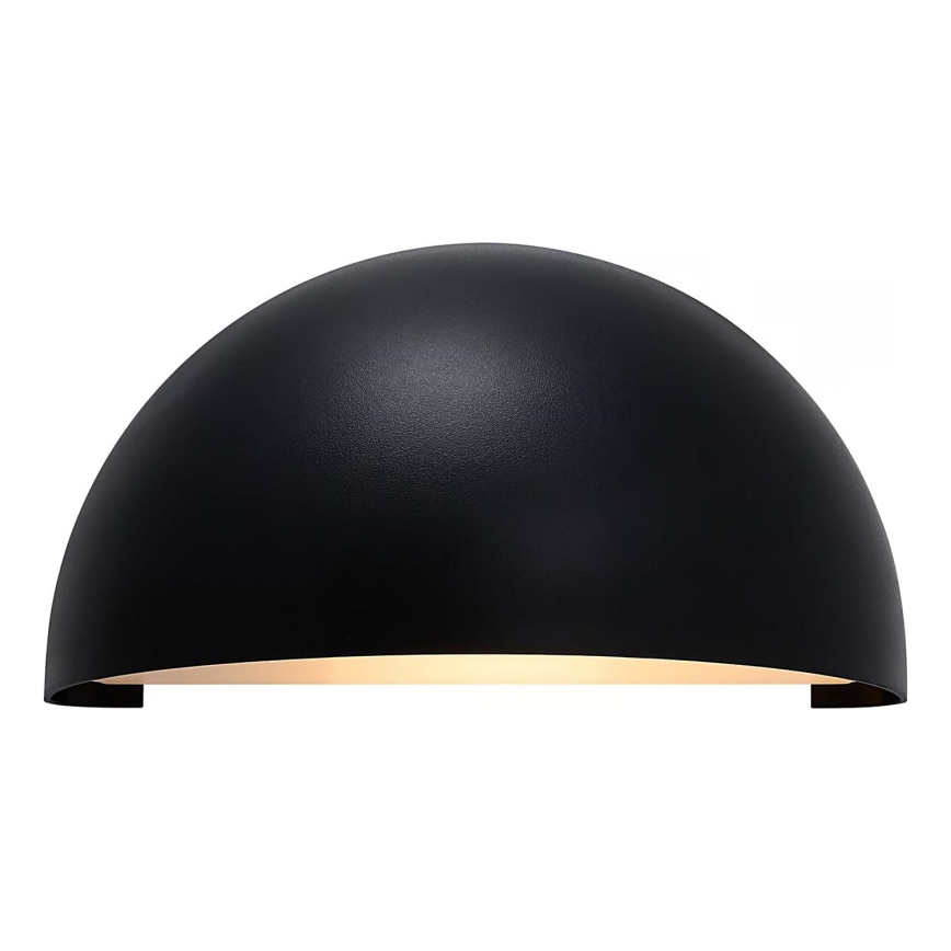 Nordlux - Lauko sieninis šviestuvas SCORPIUS 1xE27/25W/230V IP44 juoda
