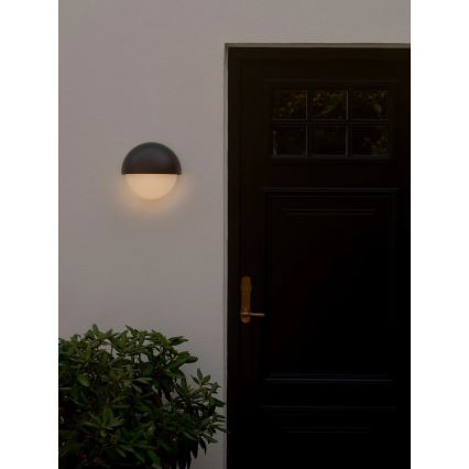 Nordlux - Lauko sieninis šviestuvas SCORPIUS 1xE27/25W/230V IP44 juoda