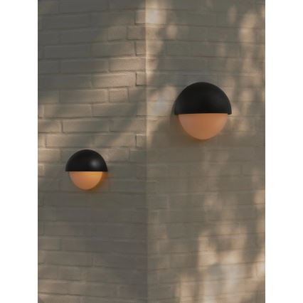 Nordlux - Lauko sieninis šviestuvas SCORPIUS 1xE27/25W/230V IP44 juoda