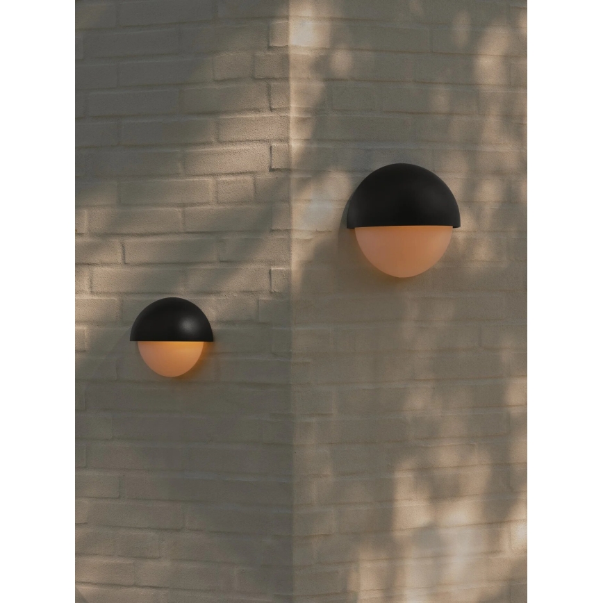 Nordlux - Lauko sieninis šviestuvas SCORPIUS 1xE27/25W/230V IP44 juoda
