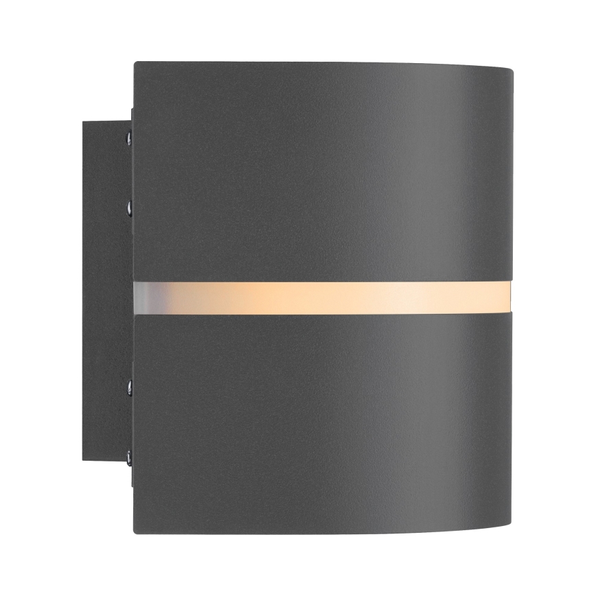 Nordlux - Lauko sieninis šviestuvas SIBELIS 1xE27/10W/230V IP44 antracitas