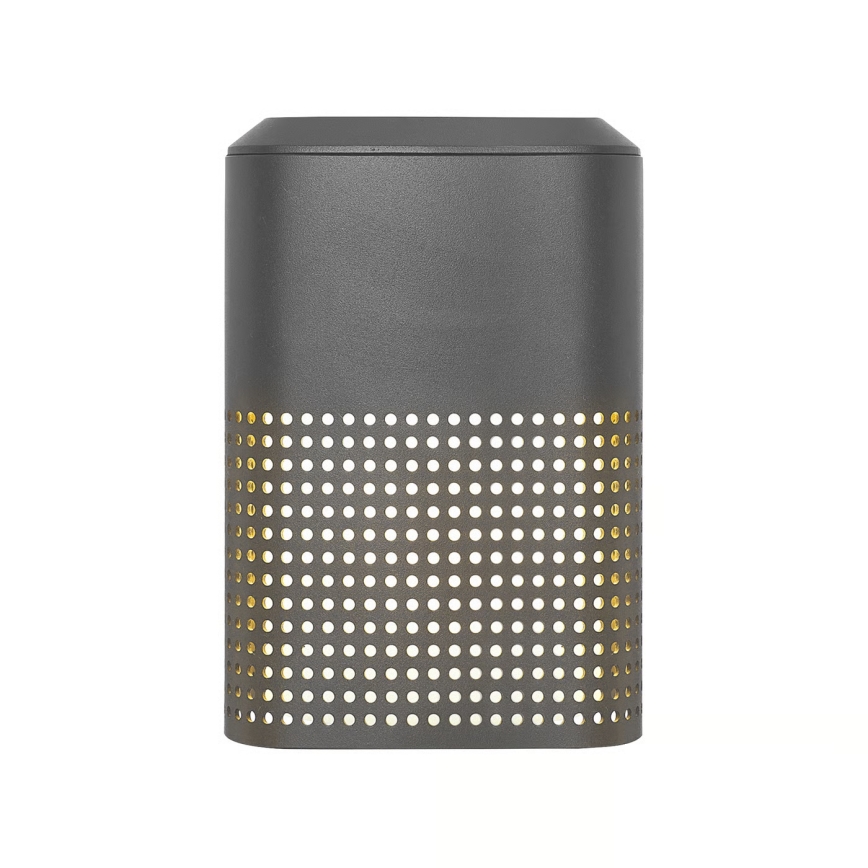 Nordlux - Lauko sieninis šviestuvas SIDARA 1xE27/15W/230V IP54 antracitas