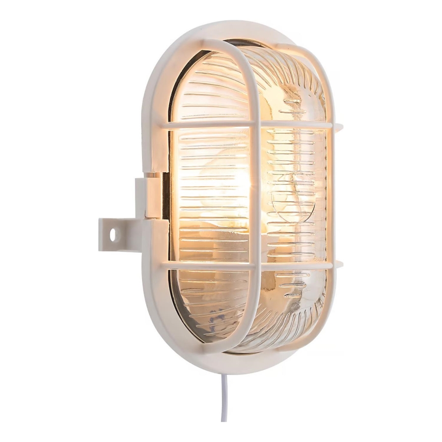 Nordlux - Lauko sieninis šviestuvas SKOTLAMPE 1xE27/60W/230V IP44 balta